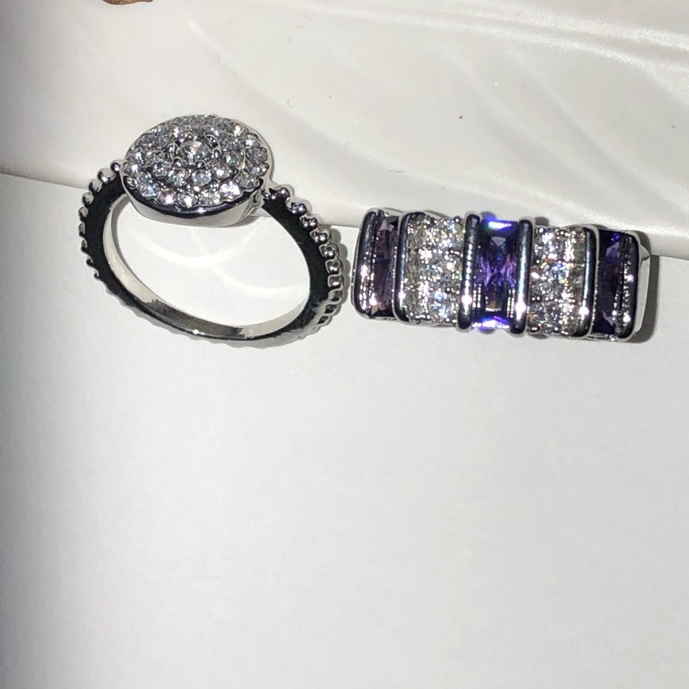 1 ring for sale  6.5 purple - Picture 3 of 4